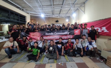Persiapan HBD 2023, MPM Honda Jatim Bekali Komunitas Honda Basic Life Support