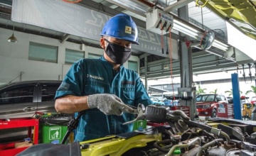 PT. Suzuki Indomobil Sales (SIS) : DUKUNG UJI EMISI KENDARAAN, SUZUKI BAGIKAN KIAT & DISKON HINGGA GRATIS BIAYA UJI