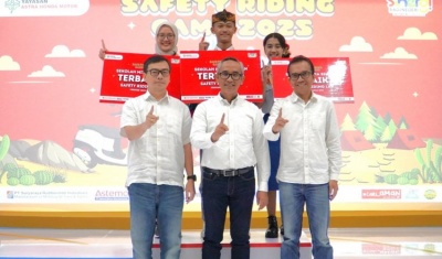 SR Lab SMK Muhammadiyah 1 Kepanjen Raih Terbaik 2 Nasional di Safety Riding Camp 2025