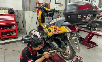 YAMAHA STSJ BEDAH PENYEBAB VIBRA NGGAK NORMAL DI MATIC