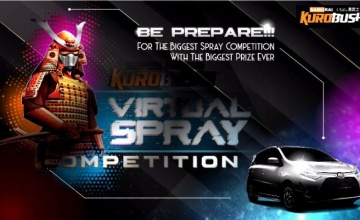 Virtual Spray Competition 2022 : KIPRAH SAMURAI KUROBUSHI GAIRAHKAN DUNIA MODIFIKASI USAI PANDEMI