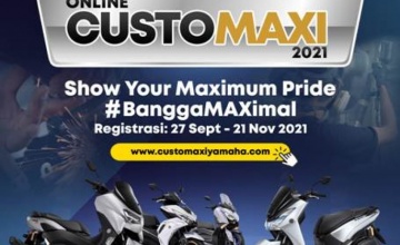 Pamer Modif Dapat Motor Lewat Online CUSTOMAXI 2021