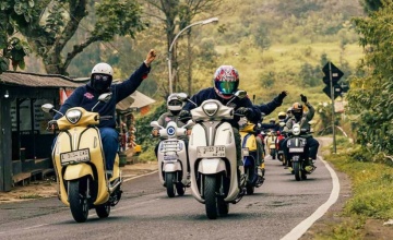 Fazzio & Grand Filano Hybrid Taklukkan Tanjakan Bromo, Buktikan Classy Yamaha Bukan Sekadar Gaya