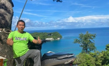 Joko Suseno Head of Marketing Division PT. King Tire Indonesia : UJI COBA & KENALKAN PERFORMA &quot;KINGLAND RTX 5&quot; DI NOL KILOMETER SABANG