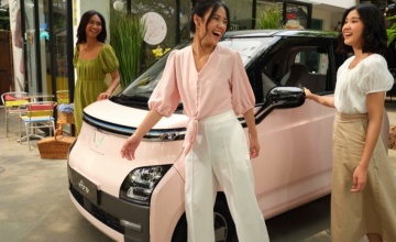 Wuling Air ev Menyandang Predikat Green Product of The Year Di Perhelatan SME Awards 2023