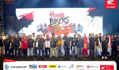 Honda Community Jatim Warnai Puncak Honda Bikers Day 2025 Bersama 32.373 Bikers se-Indonesia di Garut