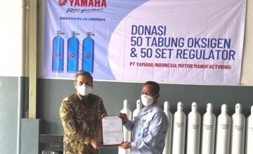 Yamaha Peduli Masyarakat, CSR Tabung Oxigen, Donasi Alkes, Sembako & Program Vaksinasi Gratis untuk Masyarakat