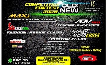 Preview - Old & New Competition Contest 2020, Surabaya (19/12/2020) : AJANG REGENERASI PALING ASYIK, PENGHOBI MODIFIKASI
