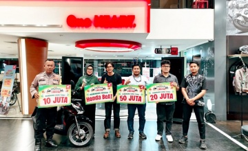 Resmi Diumumkan ! Pemenang Program THR Honda Total Rp. 1 Miliar