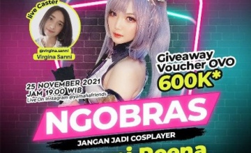 INTIP DUNIA COSPLAYER BARENG YAMAHA STSJ