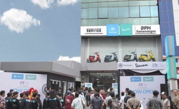 PT Piaggio Indonesia Perluas Jaringan Diler Baru di Rawamangun, Jakarta Timur