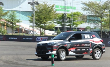 Mld Sport Autokhana Kejurnas Slalom 2024, Sidoarjo : GAYUNG BERSAMBUT, AKOMODIR STATUS ON FIRE  PESLALOM JATIM