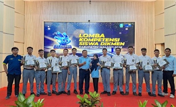Cetak Prestasi, SMK Muhammadiyah 1 Kepanjen Raih Juara Umum LKS Kabupaten Malang 2026