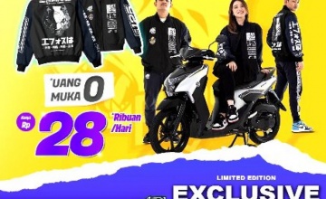 BELI YAMAHA GEAR 125 BONUS JAKET EXCLUSIVE EVOS