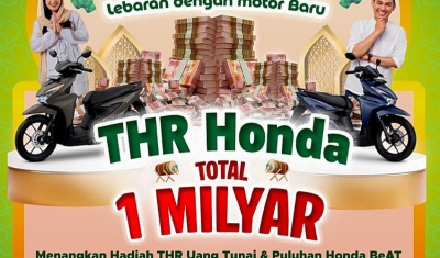Periode Terakhir ! Kesempatan Ikuti Undian Program THR Honda 1 Miliar Segera Berakhir