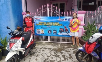 Service Kunjungan Yamaha (SKY) : AWAL BULAN WAKTUNYA SERVIS MOTOR SAMBIL REBAHAN