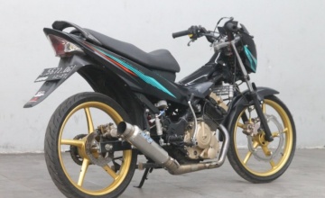 Suzuki Satria F150, Surabaya : PENANTANG HEREX BEBEK JANTAN FUEL INJECTION !
