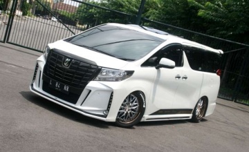 Toyota Alphard 2017 G2.5 AT, Surabaya : DIMODIFIKASI TAMPIL MAKIN MEWAH