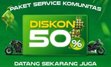 Kawasaki - Paket Service Komunitas : NIKMATI PROGRAMNYA SANTAP KULINERNYA