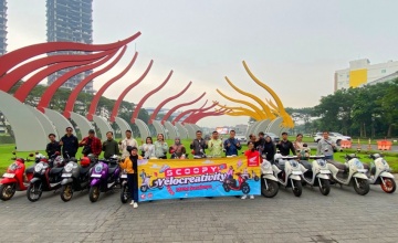 Scoopy Velocreativity Ajak Komunitas Tampil Gaya dan Aktif Berkomunitas di Akhir Pekan