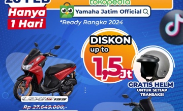 YAMAHA STSJ HADIRKAN LIVE SHOPPING BERTABUR DISKON HINGGA JUTAAN RUPIAH