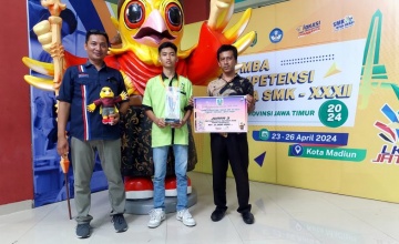 SMK TSM Honda Binaan MPM Honda Jatim Raih Juara LKS SMK Se-Jatim