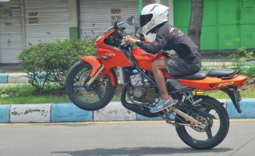 Kawasaki KRR 150, Gresik : UP GRADE PERFORMA STYLE SUPERVISOR PABRIK DETERJEN