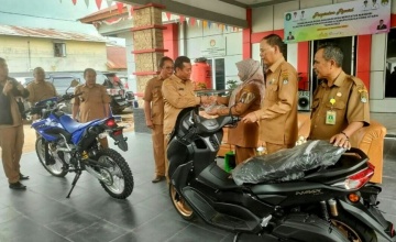 Performa Sepeda Motor Yamaha Dukung Pelayanan Masyarakat Daerah Kalimantan Barat
