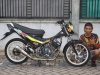 Suzuki Satria-F, Madiun : SENGATAN KNALPOT RAT BORE UP 200 CC