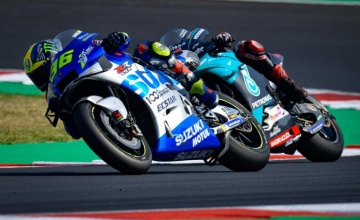 Rossi Tak Finish di MotoGP Emilia Romagna 2020, KTM Masuk 3 Besar