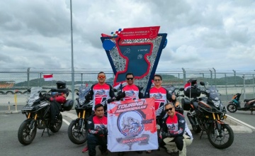 Touring Kemerdekaan Komunitas Honda CB150X Regional Jatim : RIDING DI 3 PULAU DENGAN SKEMA RUTE 360 DERAJAT