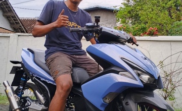 R Jety Modified, Sidoarjo : MAMPUKAH MEMBONGKAR PETA KEKUATAN MATIC SUNMORI 200 CC, DI ROOKIE DRAG BIKE KEDIRI ?