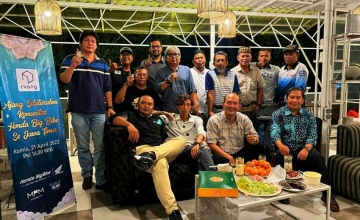 Komunitas Honda Big Bike Jatim, Bukber Dan Pengalangan Dana Untuk Baksos.