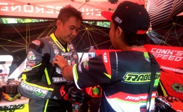 Jatim Road Race Openchampionship 2021 - Rabbani Ipone Hudgrapix CKC Bachelor Racing Team, Malang : SAMPAI DETIK INI, BELUM ADA LAWAN PERFORMA WR 155 PACUAN H. AGUS TOLE & ANDREAS