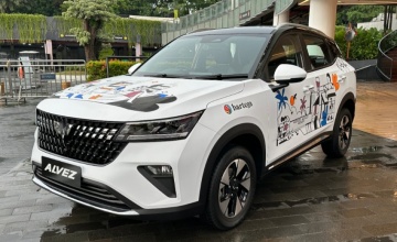 Wuling Gandeng Bartega & Berikan Sentuhan Karya Seni Modern di Alvez