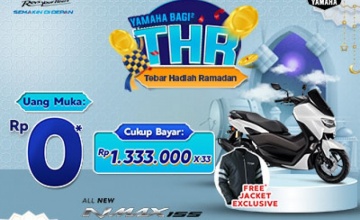 YAMAHA JATIM BAGI-BAGI THR LAGI, BELI MOTOR TANPA UANG MUKA