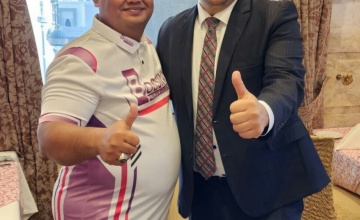 H. Rokhmawan Big Boss Rizqy Motorsport : MENJADI TAMU ISTIMEWA & DISAMBUT HANGAT MR. SAFANA BIG BOSS HILTON MADINAH HOTEL