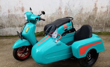 Intip Modifikasi Yamaha Fazzio Hybrid-Connected, Desain Unik Jadi Semakin Menarik