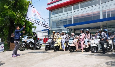 Yamaha STSJ Ajak Puluhan Riders Grand Filano Menyatu dengan Trend Padel di “Stylish On The Road”