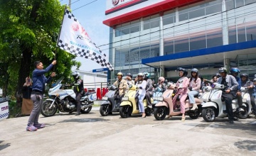 Yamaha STSJ Ajak Puluhan Riders Grand Filano Menyatu dengan Trend Padel di “Stylish On The Road”