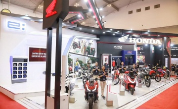 Temukan Ragam Gaya Hidup Bersepeda Motor di Booth Honda GIIAS 2023