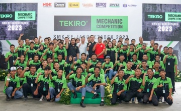 Berpartisipasi Mencerdaskan Kehidupan Bangsa, Tekiro Gelar Uji Kompetensi Otomotif SMK Terbesar se-Jabodetabek