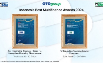 OTO Group Raih Dua Penghargaan Di Ajang Indonesia Best Multifinance Awards 2024