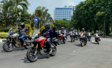 Honda CB150X City Fun Challenge Surabaya, Mengasyikkan & Berhadiah Ratusan Ribu