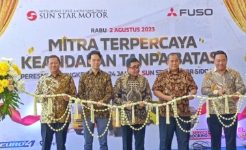 Mitsubishi Fuso Buka Bengkel Siaga 24 Jam di Sidoarjo, Semakin Perkuat Layanan Purna Jual di Jawa Timur