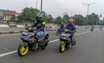 All New Aerox 155 Connected : POWER TO WEIGHT RATIO UNGGUL, PASTI MENANG BANYAK