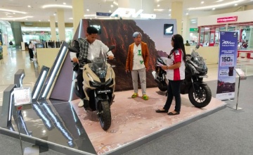 ‎New Honda ADV160 Menarik Perhatian Pengunjung di Launching Malang Town Square