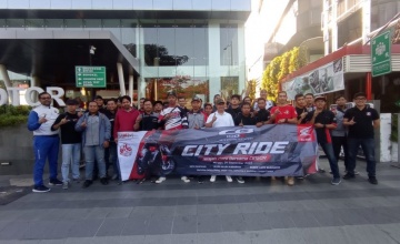Fun Riding MPM Honda Jatim : RIDING PENUH MAKNA, BERSAMA LOYALIS DAN KOMUNITAS HONDA CBR150R STREETFIRE