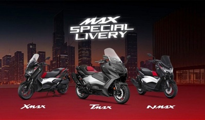 Yamaha Luncurkan MAX Special Livery, Rayakan Perjalanan 25 Tahun MAX Hadir untuk Konsumen Global