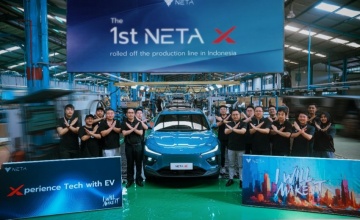 NETA Auto Indonesia Rayakan Produksi Lokal Pertama NETA X Dengan Line-Off Celebration